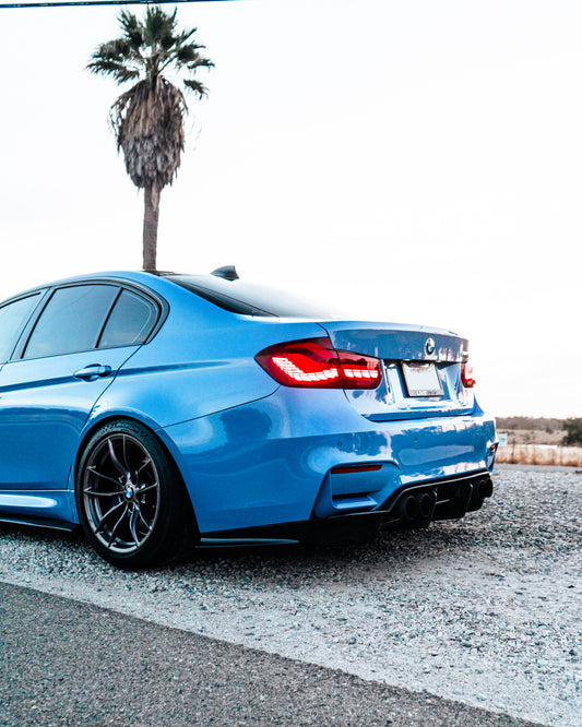 BMW F80 Carbon Fiber PSM 4 piece Rear Defuser