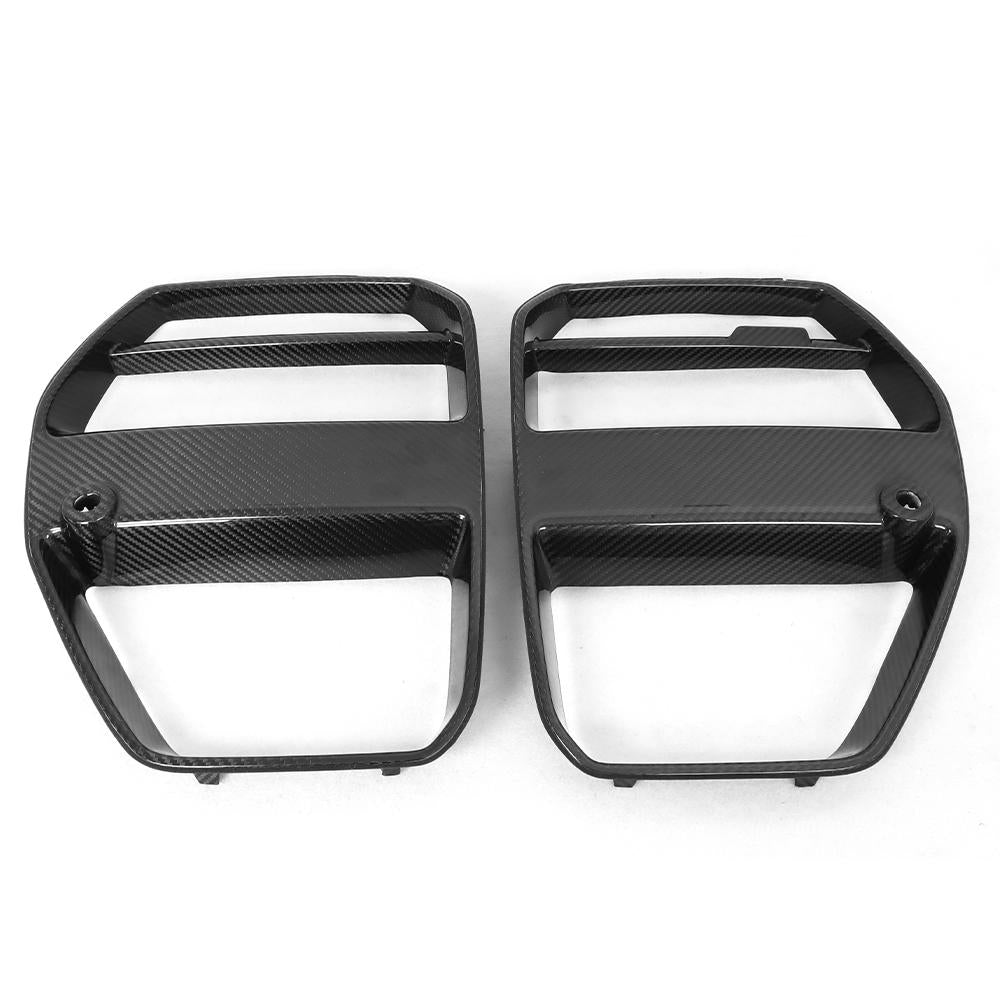 V Style Carbon Fiber Front Grilles - BMW G80 M3 & G82/G83 M4