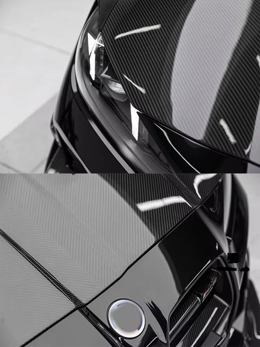 AN Style Carbon Fiber Front Hood - BMW G80 M3 & G82 / G83 M4