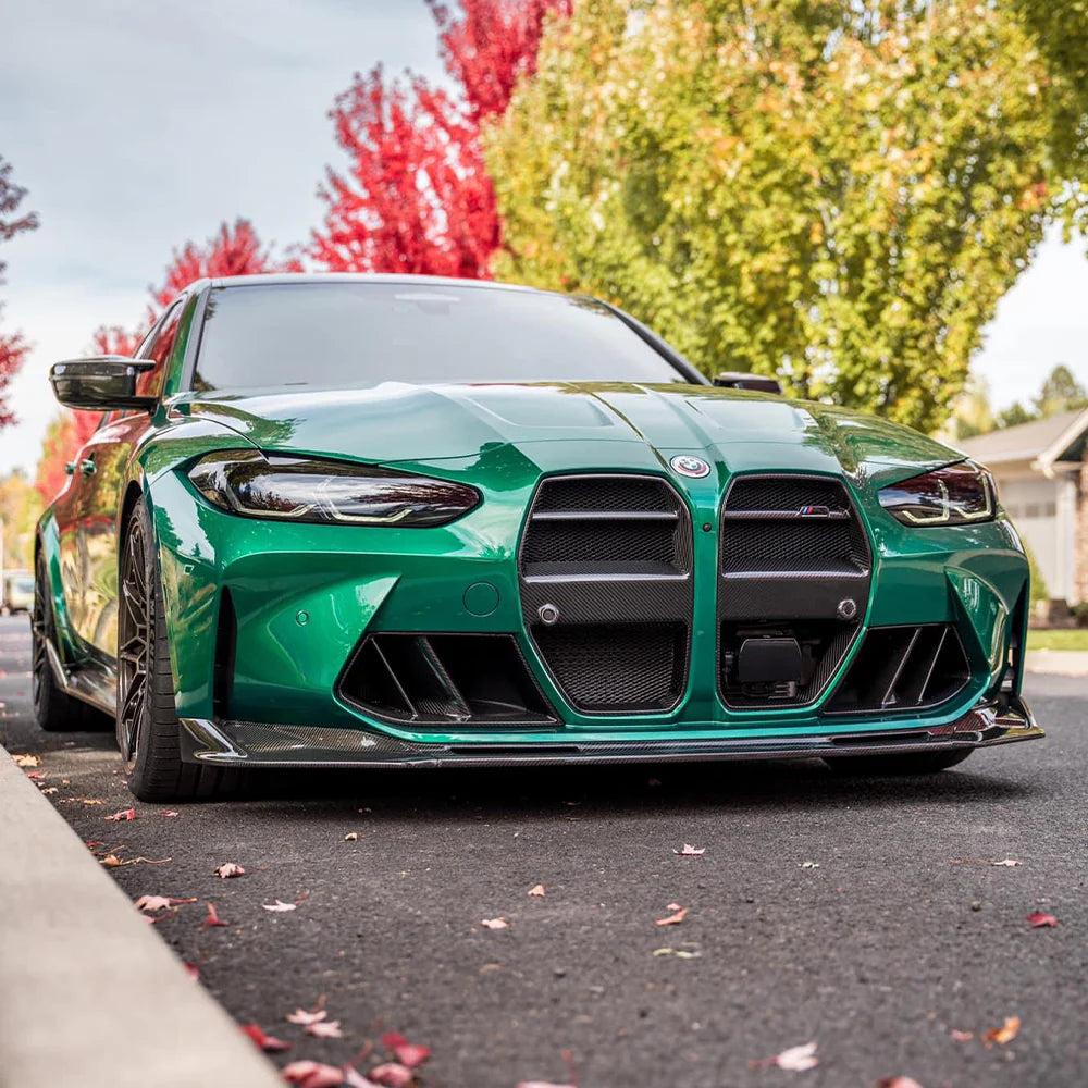 BMW G80 M3 / G82 M4 Dry Carbon Fiber V-Type Grille | DriveTech Innovations