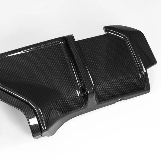 BMW M3 / M4 G80 G82 Dry Carbon Fiber Middle Exit Rear Diffuser | DriveTech Innovations