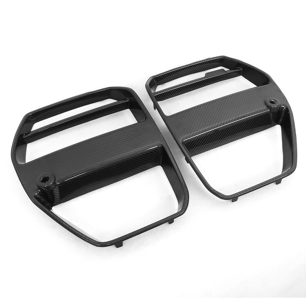 V Style Carbon Fiber Front Grilles - BMW G80 M3 & G82/G83 M4