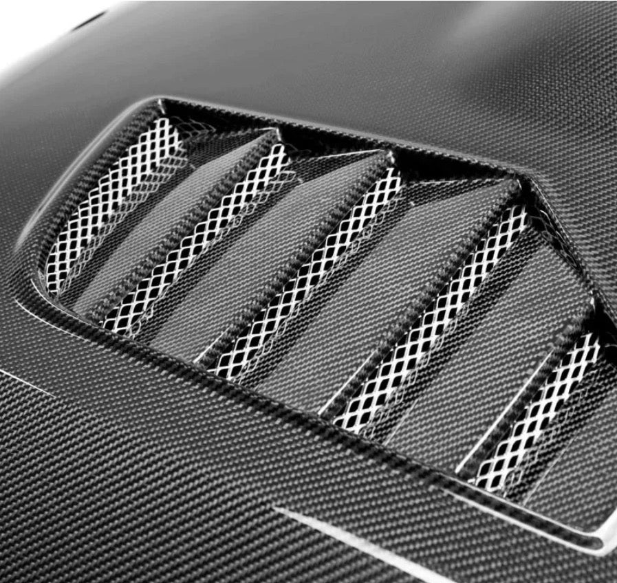 BMW E9X Real Carbon Fiber Hood