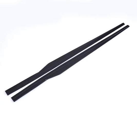 R44 style dry carbon fiber Side skirts for BMW M2 g87