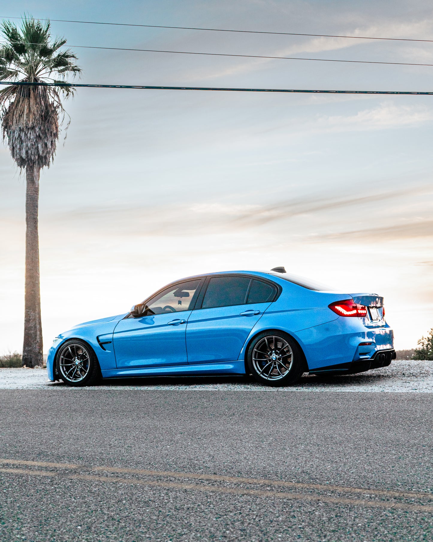 BMW F80 Carbon Fiber PSM 4 piece Rear Defuser