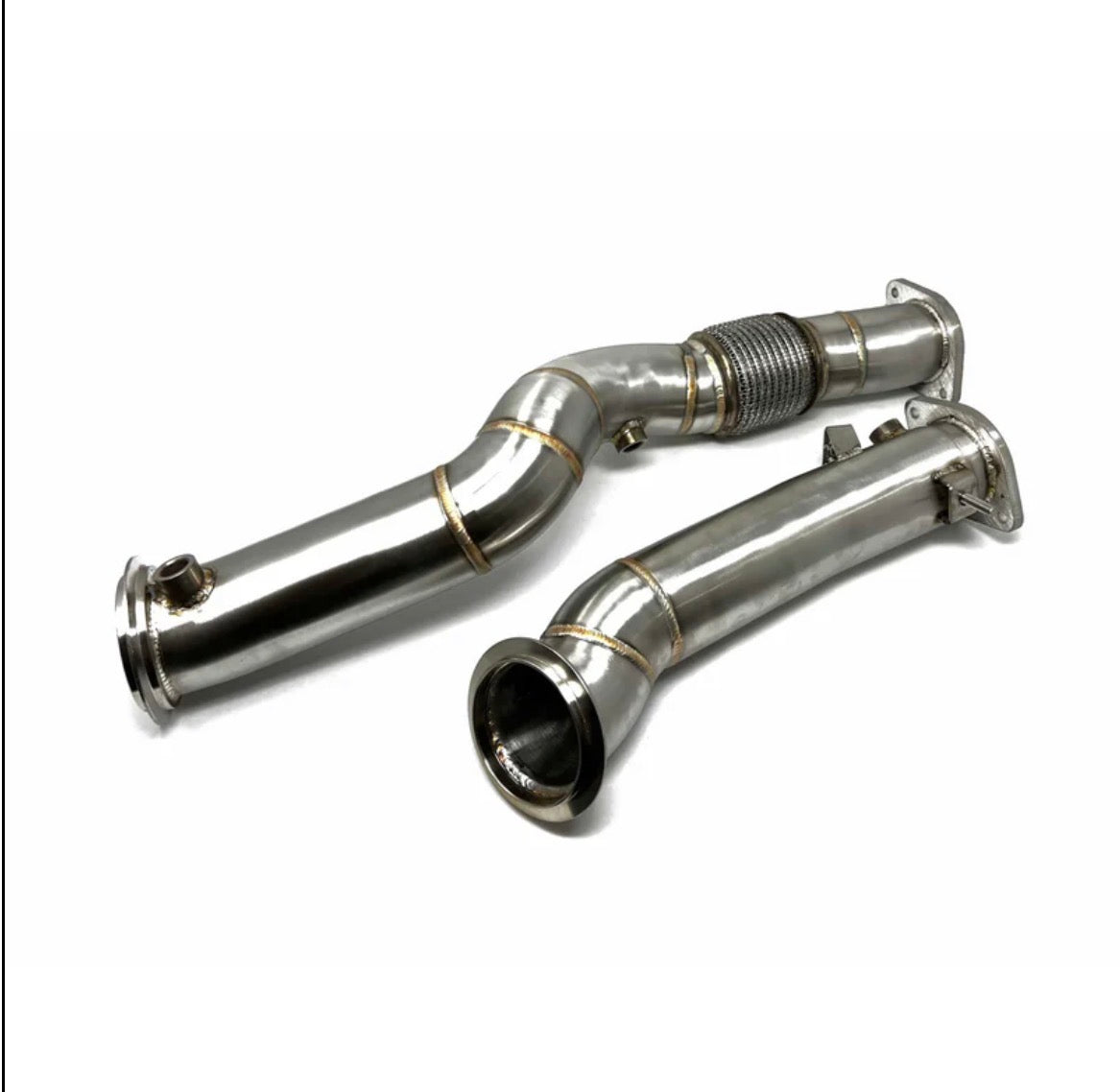 BMW G8X M2/M3/M4 Catless Downpipes – High-Flow Performance Stainless Steel| DriveTech Innovations