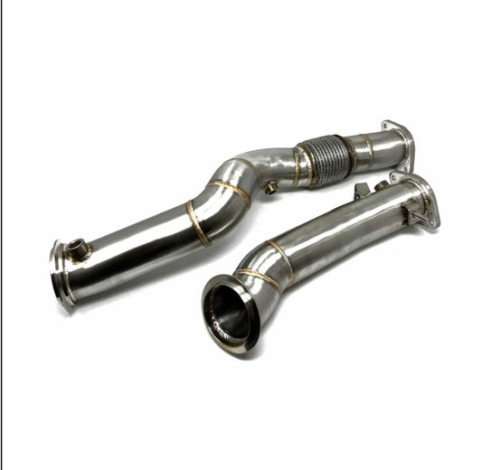 BMW G8X M2/M3/M4 Catless Downpipes – High-Flow Performance Stainless Steel| DriveTech Innovations