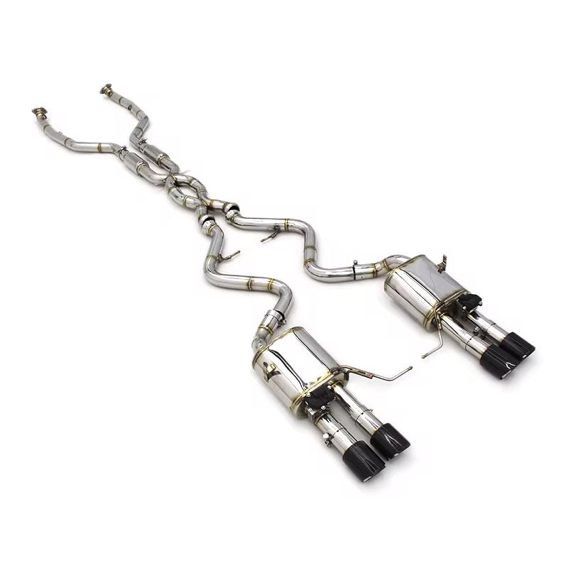 OEM Valved Exhaust BMW M3 E90/E92/E93 2008-2013, 2.5inch Dual X Mid Pipe SS304 Exhaust Muffler
Catback System