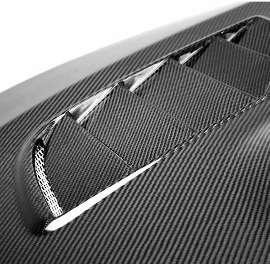 BMW E9X Real Carbon Fiber Hood