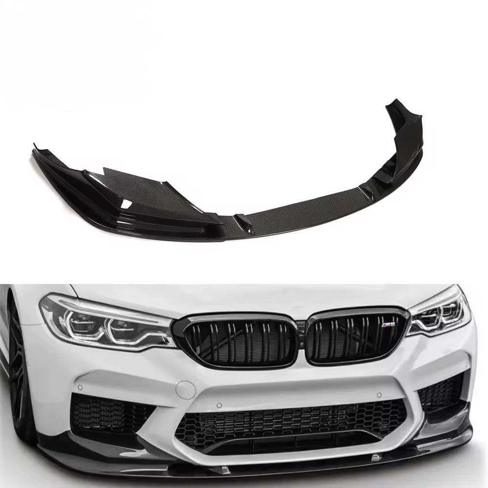 MP Style Carbon Fiber Front Lip V2 - BMW F90 M5
