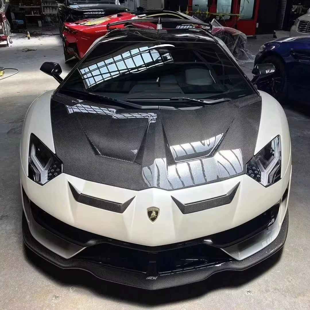 Lamborghini Aventador SVJ LP700 Full Carbon Fiber & Forged Carbon Fiber Body Kit | DriveTech Innovations