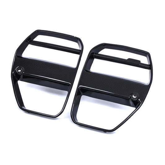 BMW G80 M3 / G82 M4 Dry Carbon Fiber V-Type Grille | DriveTech Innovations