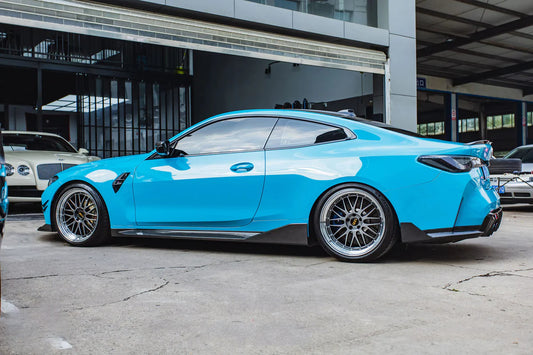 BMW M3 / M4 G80 G82 G83 Dry Carbon Fiber MP Side Skirts | DriveTech Innovations