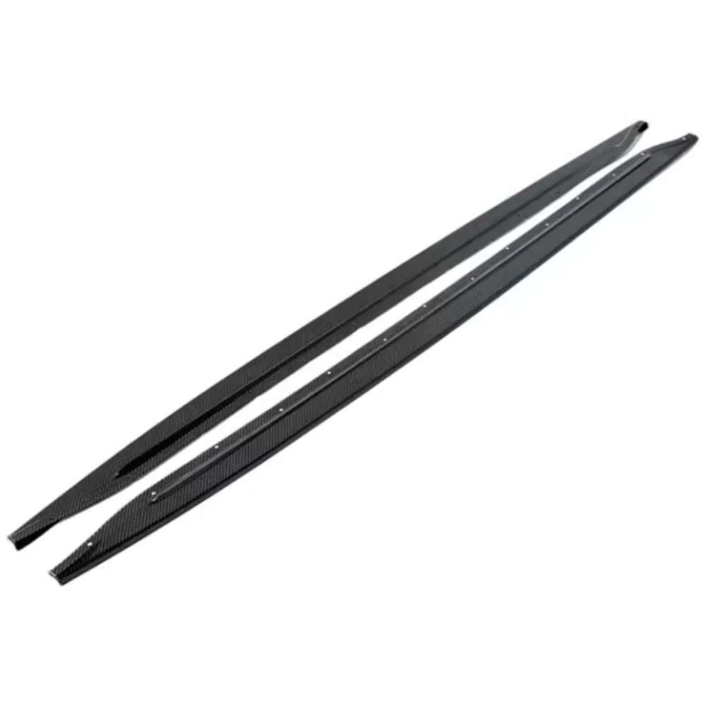 BMW M3/M4 G80/G82 Dry Carbon Fiber Single Flat Side Skirts | DriveTech Innovations