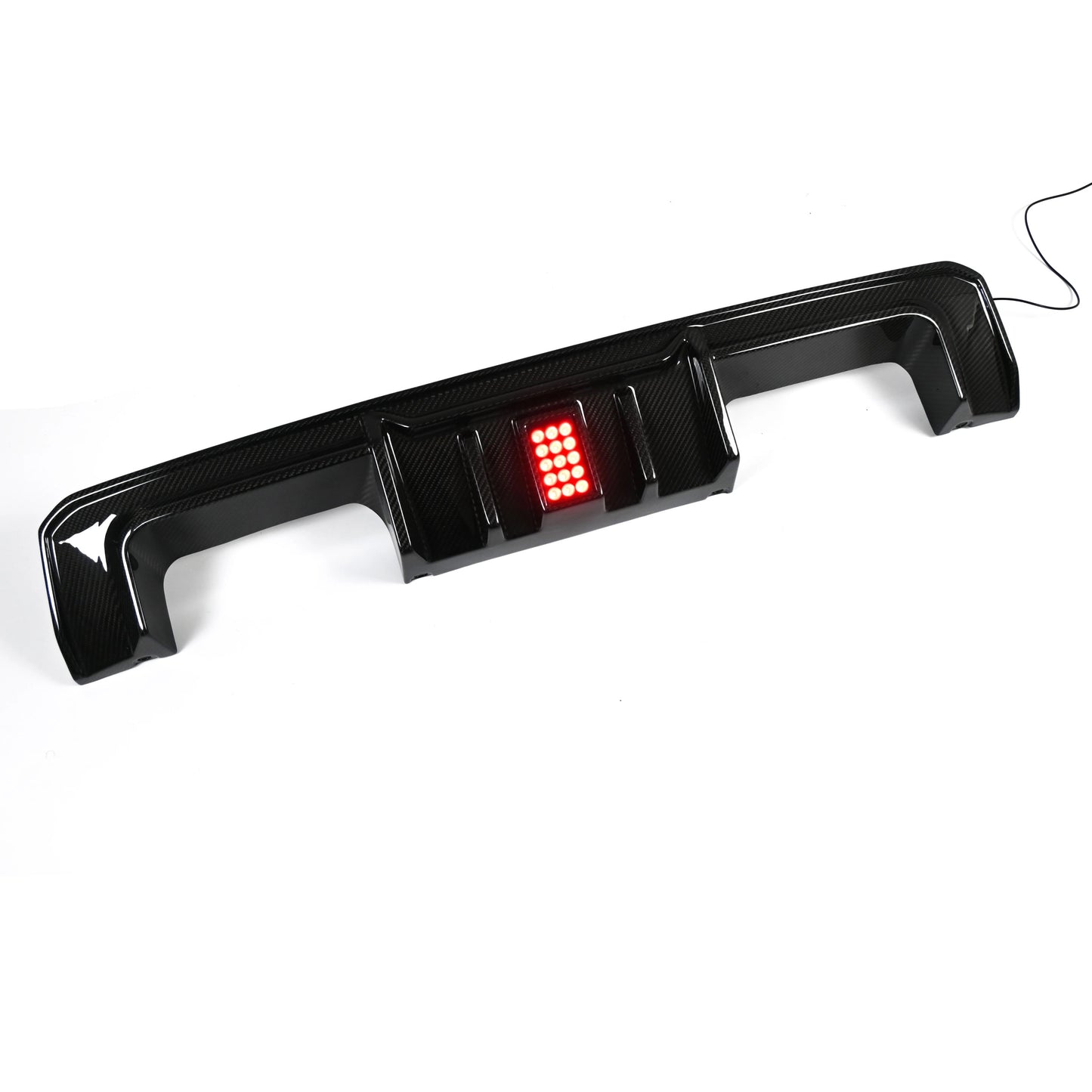 BMW M3 G80 / M4 G82 R44-Style Dry Carbon Fiber Rear Diffuser with LED Light – DriveTech Innovations