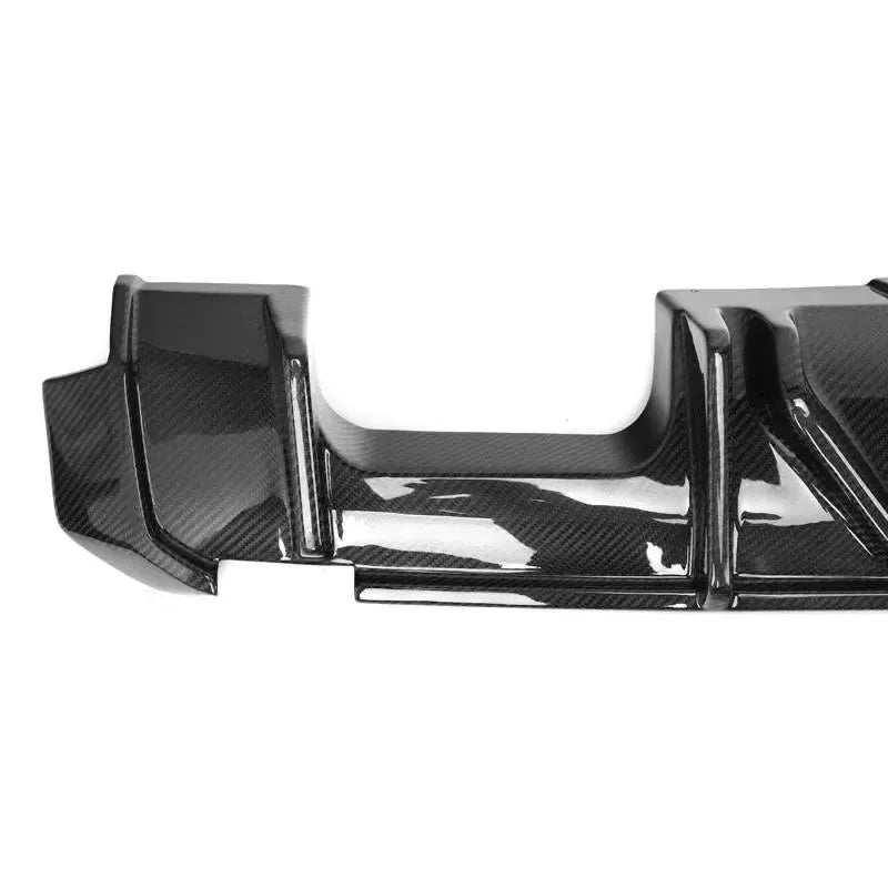 BMW G80/G82 M3/M4 AK-Style Dry Carbon Fiber Rear Diffuser with LED Light | DriveTech Innovations