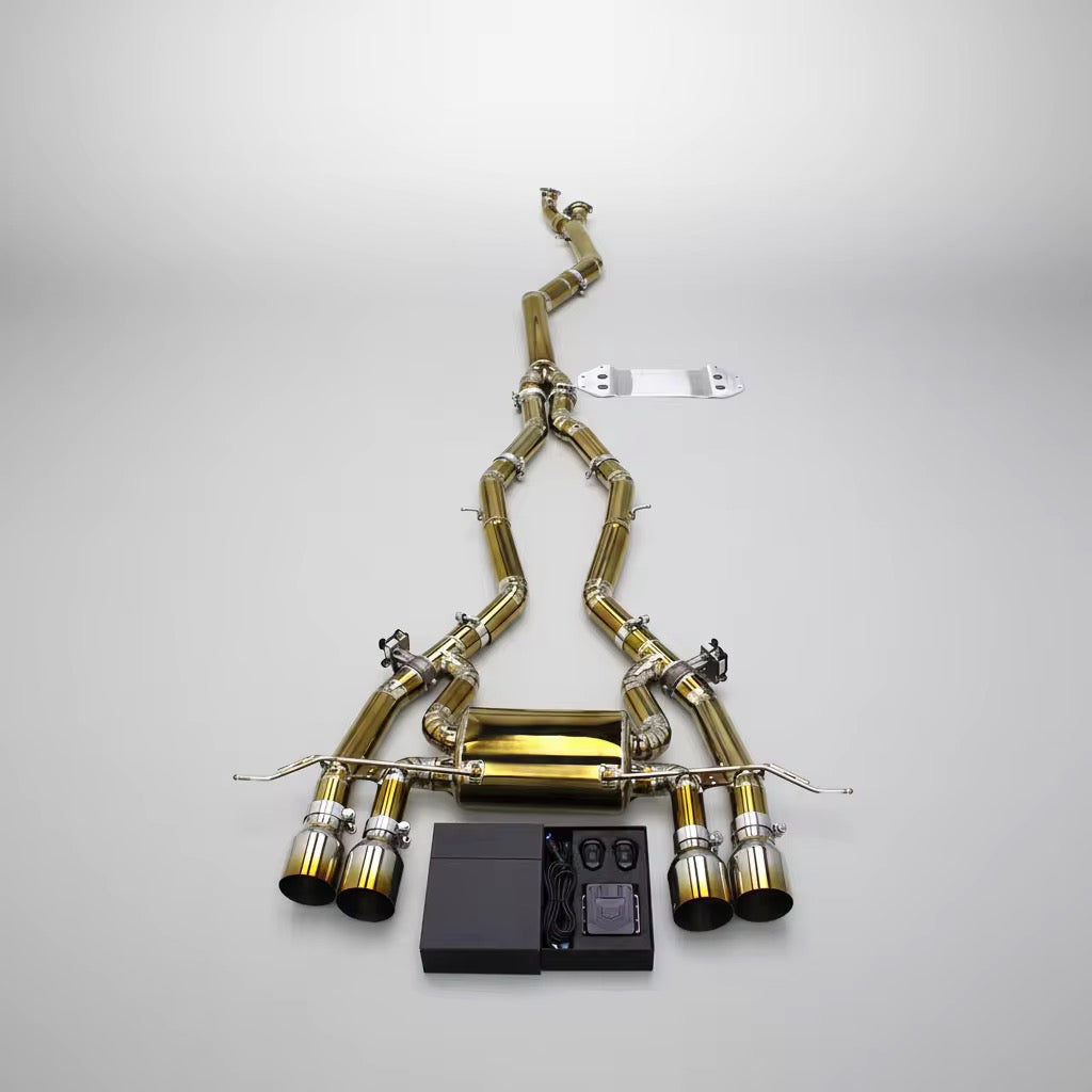 BMW G80 M3/G82/G83 M4 Valvetronic Exhaust System (2021–2026) – S58 with Valve Controller | DriveTech Innovations